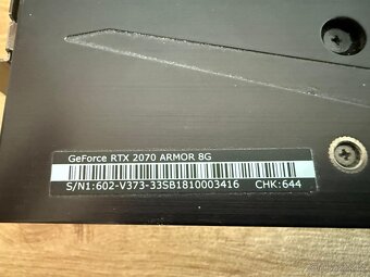 MSI Nvidia GeForce RTX 2070 8GB - 7