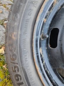 Citroen / Peugeot zimní 195 65 R 15 vč. plechových disků - 7