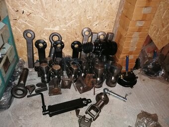 Prodám tažné oko navařovací, svařovací otoční, šrobovací - 7