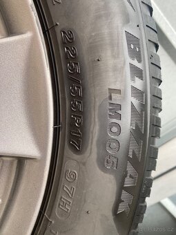 Sada 4kusů alu Dezent 17” 5x112 včetně pneu - 7
