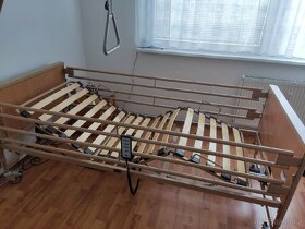 Elektrická polohovací postel + matrace - 7