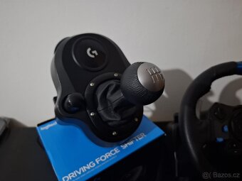 Herní volant Logitech G29 + řadicí páka Logitech Shifter - 7