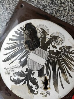 Stará smaltovaná cedule - 7