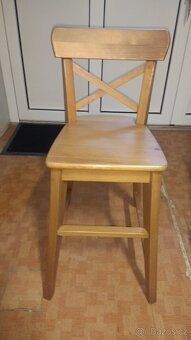 Dětská dřevěná židle IKEA Ingolf - 7