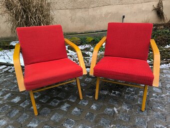 Retro křesla Mier Topolčany - Brusel 60. léta - 7