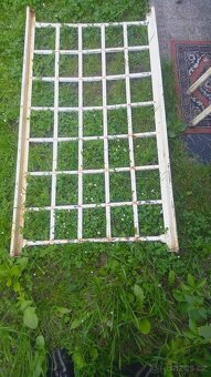 Plechová postýlka Dětská první rep.starožitnost postel Retro - 7