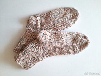 Pletené ponožky vel 38-42 - 7
