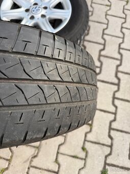 4x al kola 5x120 16 + pneu letní 215/65 R16C - 7