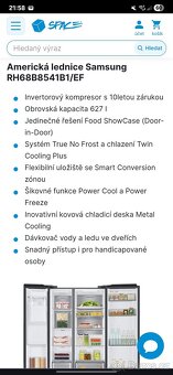 Americká chladnička Samsung - 7