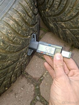 Alu 6,5jx15 se zimními pneu 195/65 R15 - 7