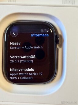 Apple Watch Series 10 46mm Cellular, Klavírní černá - 7