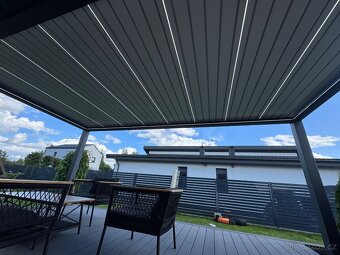 Bioklimatická pergolu motorizovaná 5 × 4 m - 7