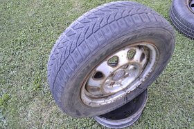 Kola 13 rozteč 4x100 pneu letní 165/70 R13 a ráfky - 7