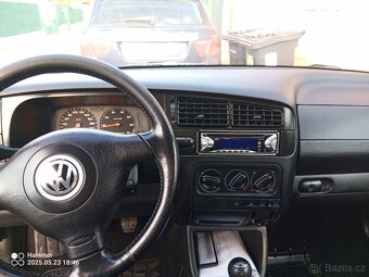 Golf IV Kabriolet 1.6 MPI 1998 bez koroze 190.000 km - 7