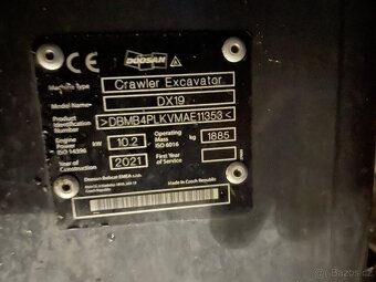Dossan DX19 minibagr 2021r. - 7