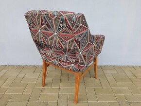 Luxusní retro křeslo po renovaci - 7