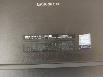 DELL LATITUDE 3189 (11,6″, dotyk., svižný 4 core, OK bat., W - 7