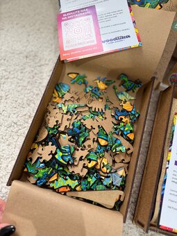 Luxusní, dřevěné puzzle WOODLIKA - 7