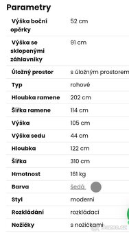 Rohová sedací souprava - 7