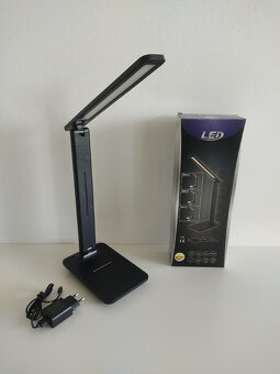 Stolní lampa LED GLOBO 58439 S ČERNÁ - 7