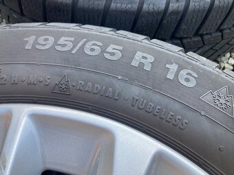 Alu kola BMW 2 F45 F46 - 5x112 zimní CONTINENTAL 195/65R16 - 7
