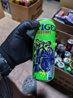 Plechovky od Energy Drinků Tiger 1 - 7