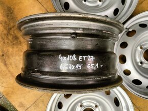 Plechové disky 4x108 et27 6,5jx15 65,1 Berlingo, P.308 - 7