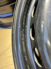 Nové Originál plechové disky Volkswagen t5, t6 / 5x120 - 7