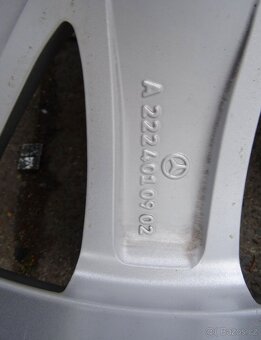 Alu disky originál Mercedes 18", 5x112 , ET 41,šíře disku 8 - 7