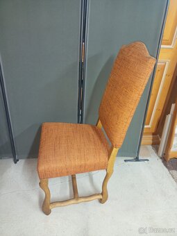 Prodám 4 x hezké rustikální židle z masivu - 7