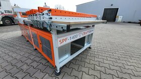 XXL truhlářský lis, pracovní stůl, srovnávač desek, horní fr - 7