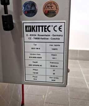 Elektrická vypalovací pec na keramiku 101 LITRŮ - 7
