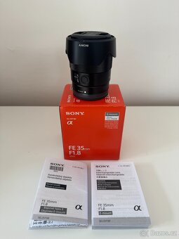 Objektiv SONY FE 35mm F1.8 NOVÝ - 7