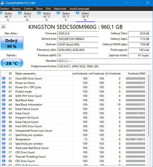SSD Kingston a Samsung - 7