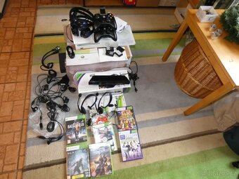 XBOX 360 Elite Kinect Hry HDMI HDD KOMPLETNÍ SESTAVA - 7