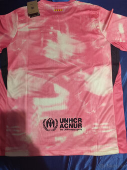 Dres Fc Barcelona Ružový Unikát Batikovaný Nový s visačkami - 7