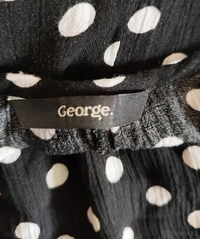 Černobílé šaty - XS/S - 7