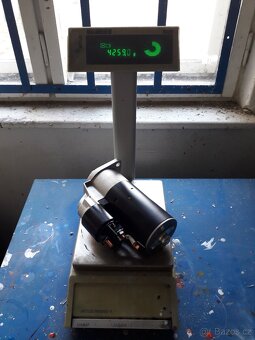 Zástavba starteru s planetovým převodem do agregátu Š120 - 7