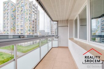 Pronájem zařízeného bytu 3+1 s lodžií, 77 m2, ul. U Kapličky - 7