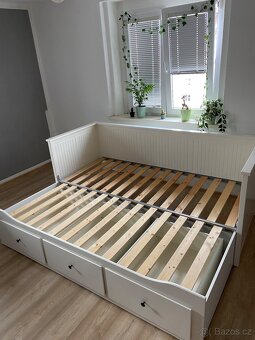 Rozkládací Postel HEMNES + matrace - 7