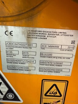 Traktorbagr JCB 3CX 4x4 - 7