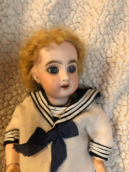 Vzácné Bébé Ancien Bleuette premiéra moule Jumeau T. 1 27 cm - 7