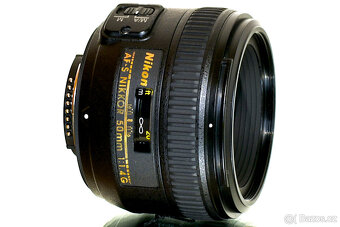 Nikon AF-S Nikkor 1,4/50mm G 9-lamelový + UV TOP STAV - 7