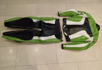 PSí Hubík-Pánská Dámská kožená moto kombinéza, dvoudílná - 7
