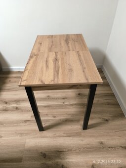 Jídelní rozkládací stůl 60x100cm - 7