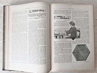 Časopisy ŠŤASTNÝ DOMOV, Rakousko-Uhersko 1911, svázaný - 7