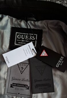 Kožená pánská bunda Guess, nová - 7