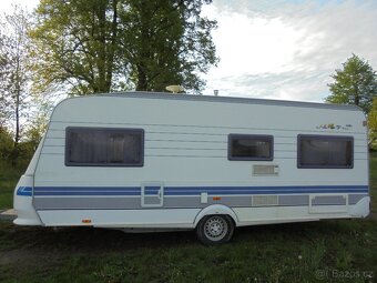 Obytný přívěs Hobby exclusive 540, provoz 2004,nová STK - 7