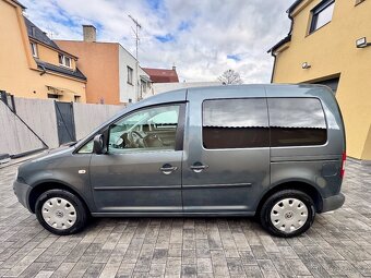 VW CADDY KOMBI LIFE FUEL 2.0BA+CNG ČR N.STK PO SERVISU TAŽ. - 7