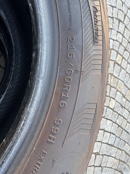 4x celoroční pneu 215/60 r16 - 7